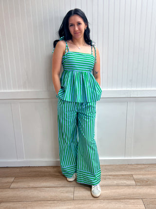 Maren Striped Wide Leg Pants-Pants-ENTRO-bottoms,FD 04/30/26,P30507-The Twisted Chandelier