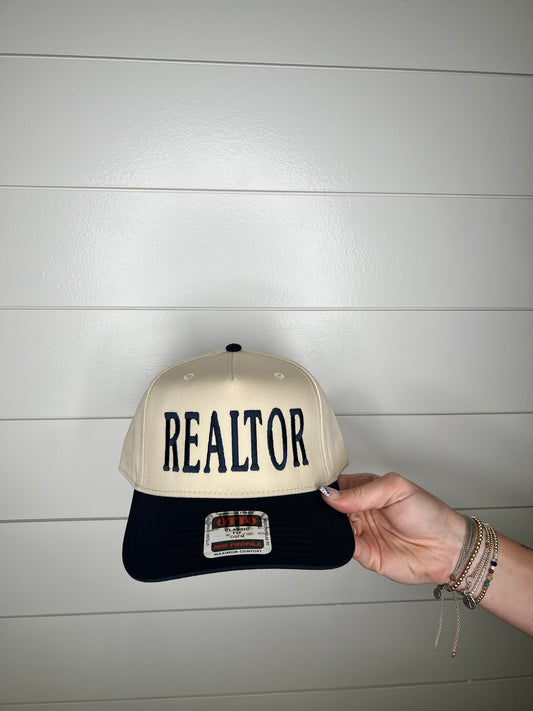 REALTOR Embroidered Hat-Southern N Savvy-The Twisted Chandelier