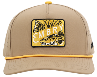 Tan Golf - Bull Red Patch-Embry Outdoors-The Twisted Chandelier