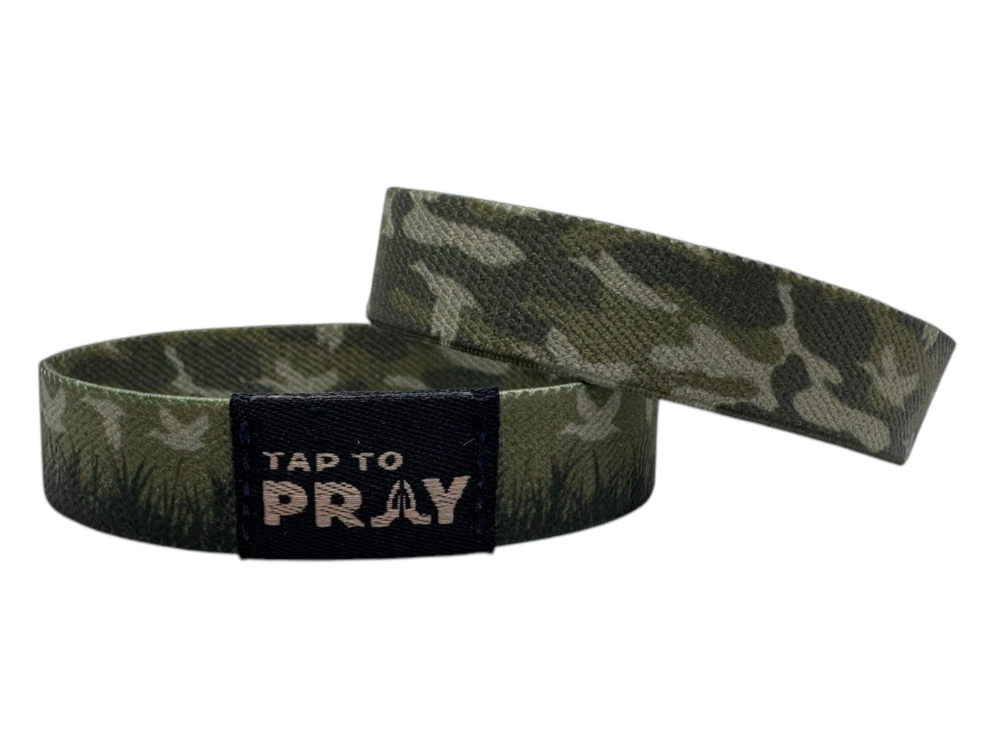 Tap To Pray™ Wristbands - Waterfowl Camo-Versible-The Twisted Chandelier