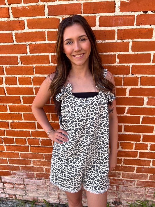 Amelia Leopard Printed Cotton Romper-Romper-VERY J-08/13/23 md,Bin B1,DJR,FD 07/08/2025,OGP 48.50-The Twisted Chandelier