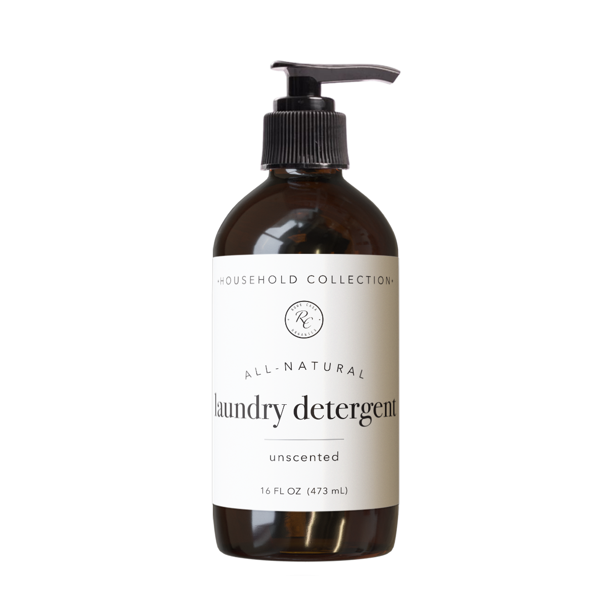 Rowe Casa Laundry Detergent | Liquid | 16 oz-Rowe Casa Organics-UNSCENTED-The Twisted Chandelier