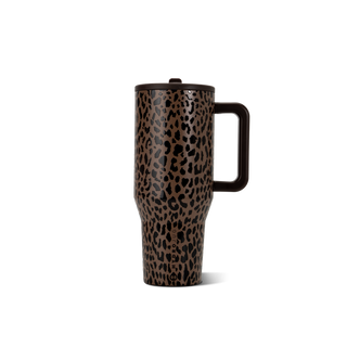 Brown Leopard 32 oz Traveler-HydroJug-The Twisted Chandelier
