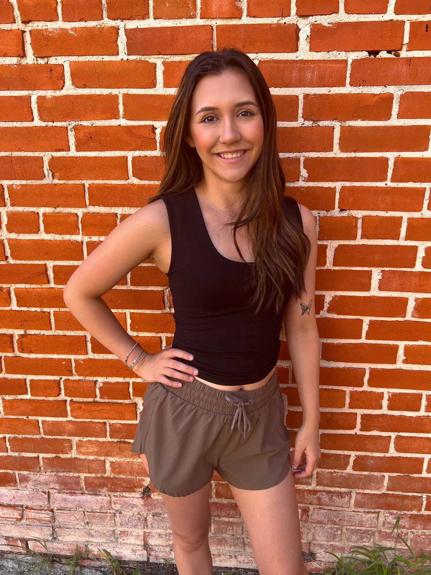 Lottie Double Layered Seamless Top-By Together-Bin B5,FD 07/29/25,Tops Collection-The Twisted Chandelier