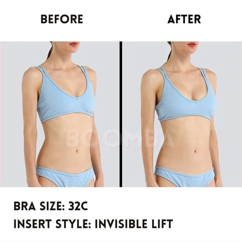 BOOMBA Invisible Lift Inserts | Beige | BOOMBA-Sticky Bra-BOOMBA--The Twisted Chandelier