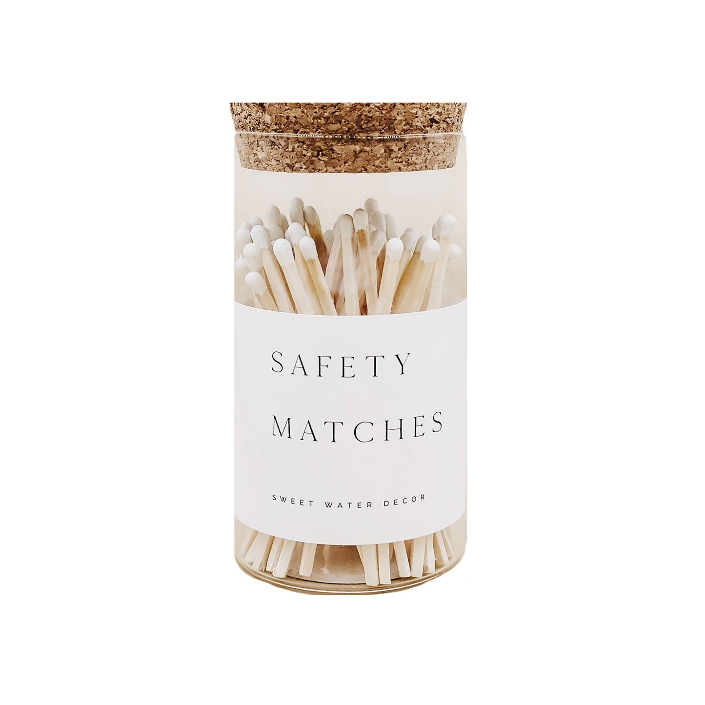 Medium Hearth Matches, White Tip - Home Decor & Gifts-Sweet Water Decor-FD 04/23/24-The Twisted Chandelier