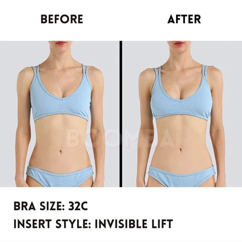 BOOMBA Invisible Lift Inserts | Beige | BOOMBA-Sticky Bra-BOOMBA--The Twisted Chandelier