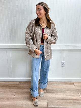 Remi Western Animal Print Jacket