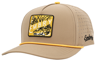 Tan Golf - Bull Red Patch-Embry Outdoors-The Twisted Chandelier