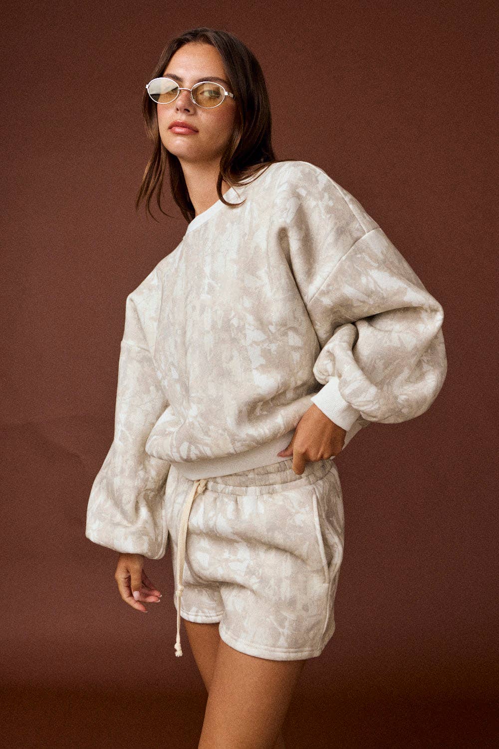 Riley Woodland Camo Crewneck Set-Papermoon-PX50791-The Twisted Chandelier