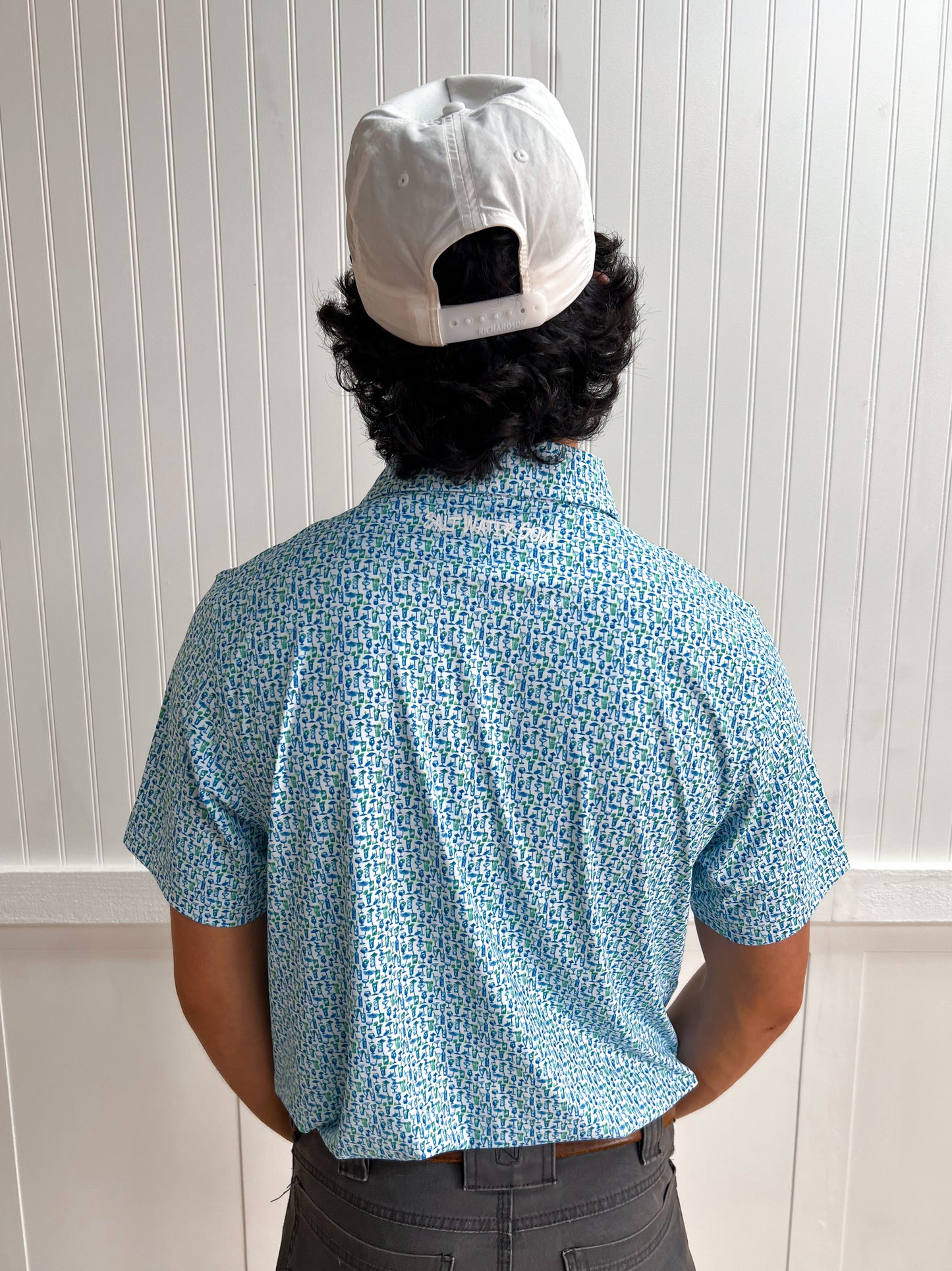 Men’s Sip Happens Polo-SALT WATER SOUL-FD 03/10/26,Men's-The Twisted Chandelier