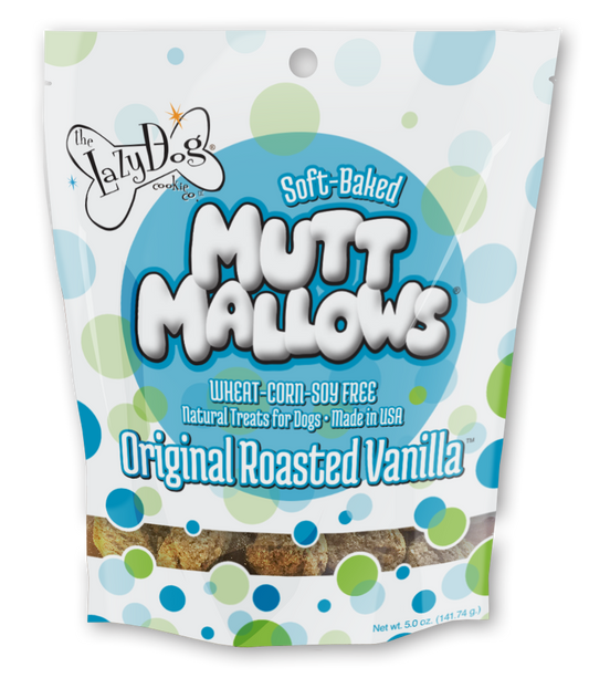 Mutt Mallows® Original Roasted Vanilla-The Lazy Dog Cookie Co., Inc.-The Twisted Chandelier