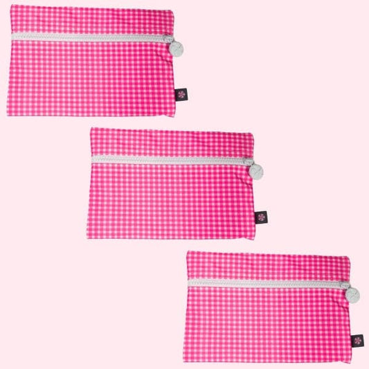 Flamingo ~WIPEABLE~ Cosmo Bag (3-Pack)-Bag-Mint-The Twisted Chandelier