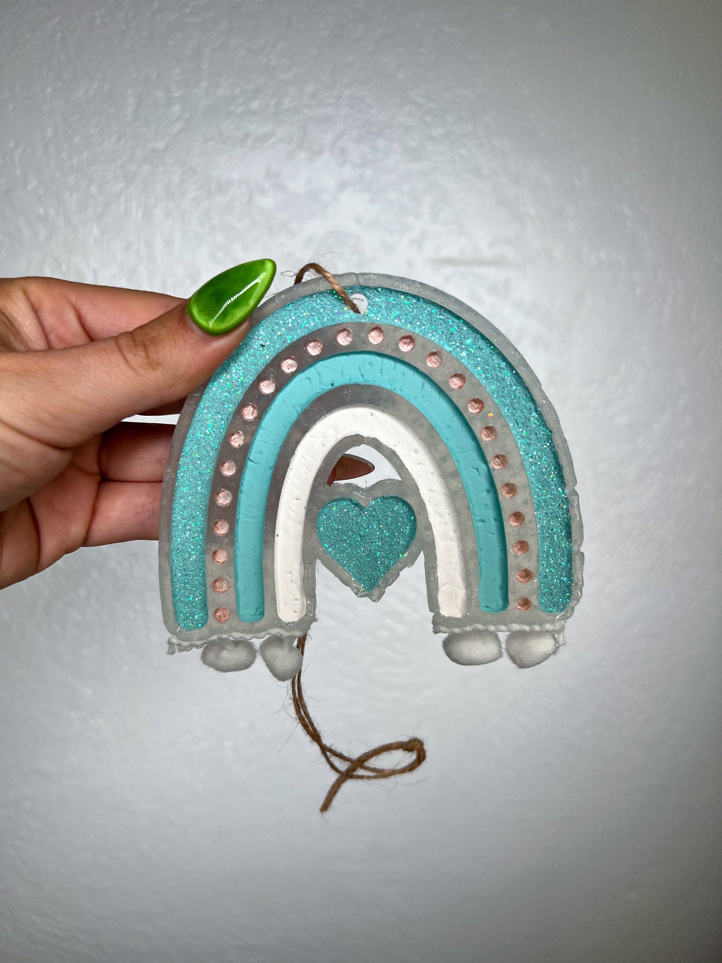 Boho Rainbow Car Freshie-Southern Creek Wholesale-Endless love-Blue-The Twisted Chandelier