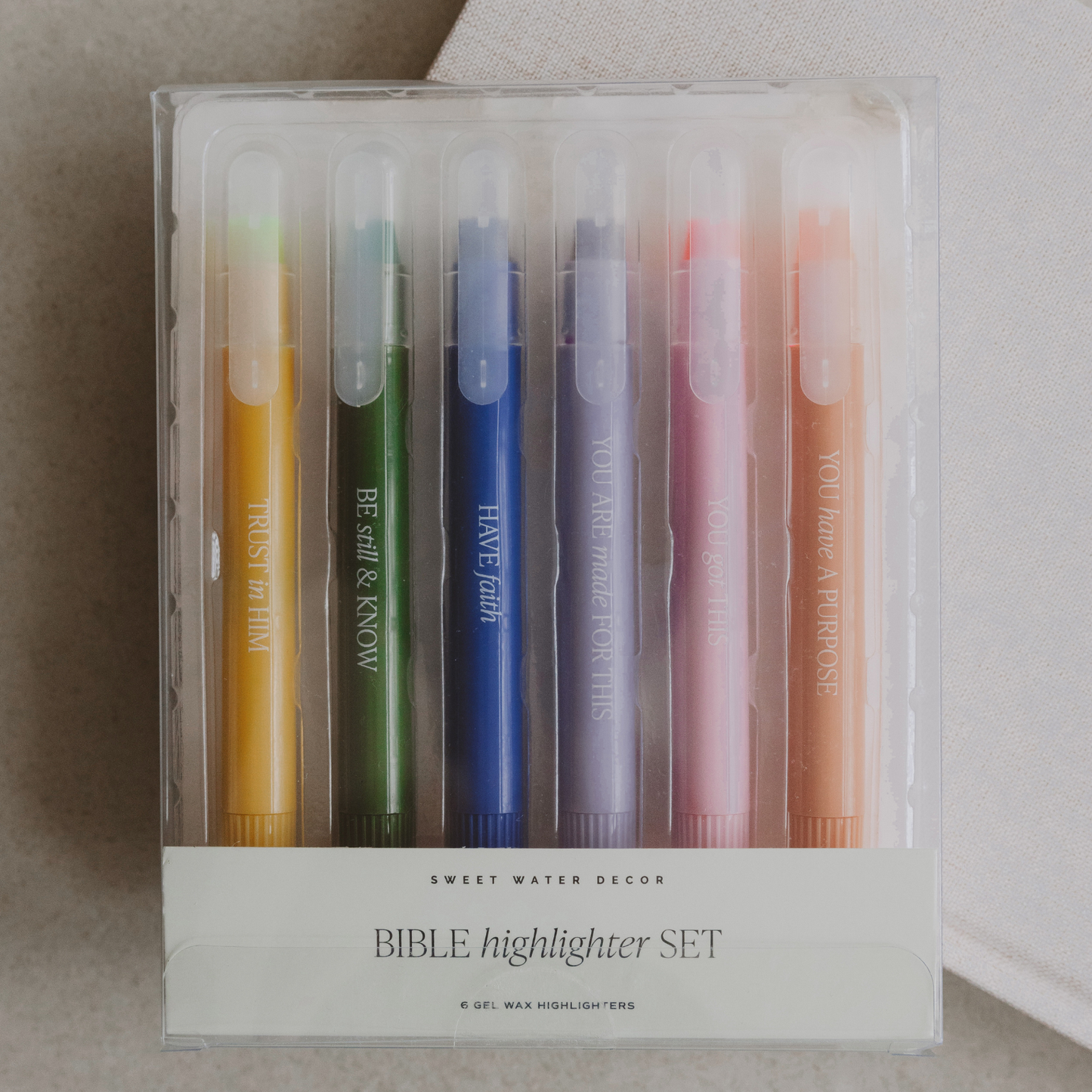 *NEW* Wax Bible Highlighter Set - Stationery Set & Decor-Sweet Water Decor-The Twisted Chandelier