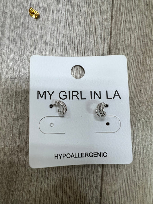 Small Teardrop Stud Earrings-MY GIRL IN LA-The Twisted Chandelier