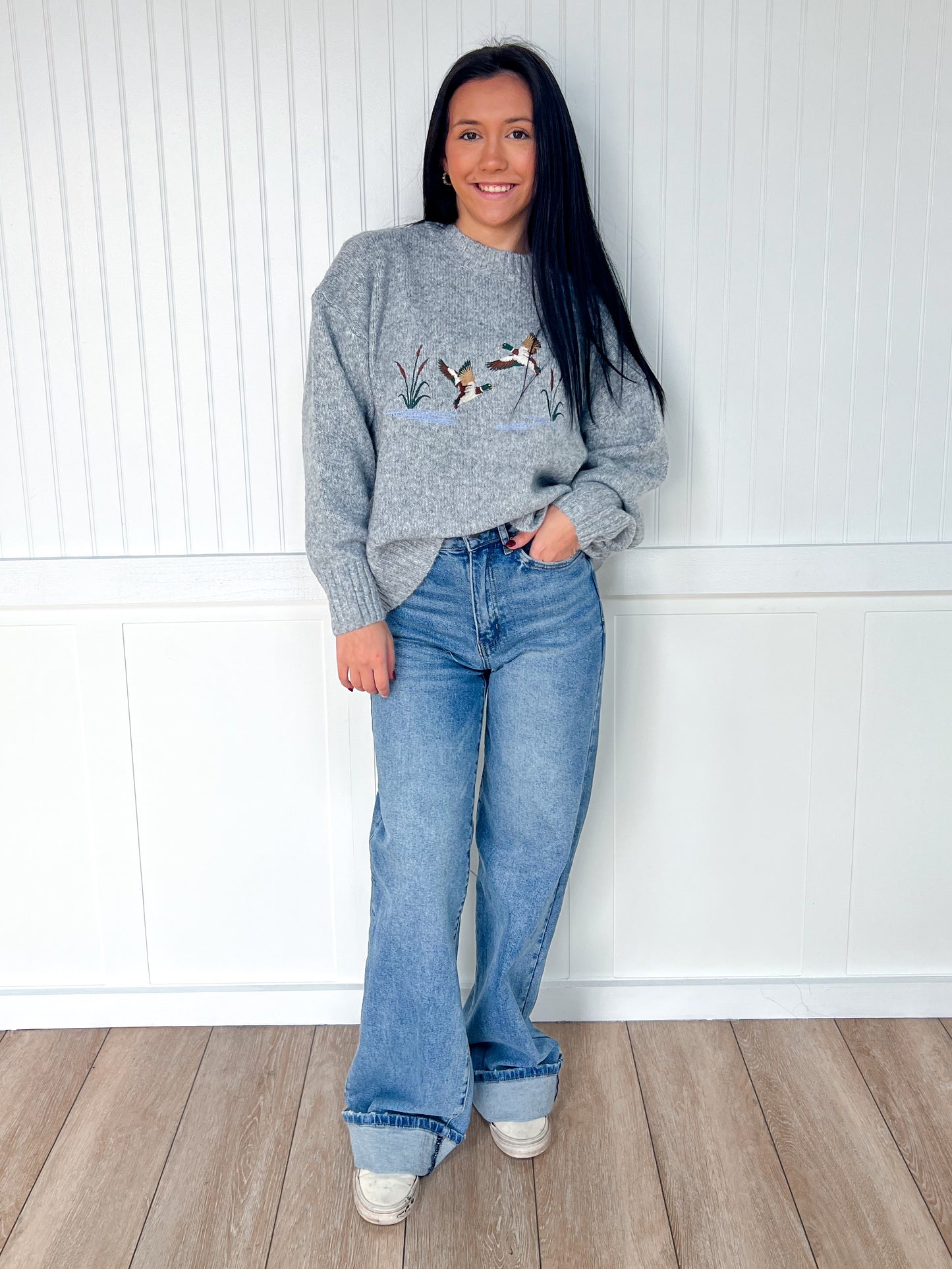 Piper Soft Knit Duck Sweater-Bailey Rose-FD 01/23/26,Tops Collection-The Twisted Chandelier