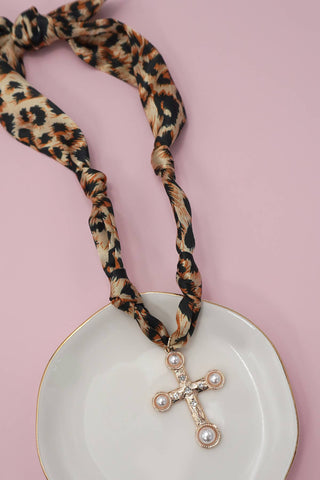 Handmade Scarf Charm Necklaces-Necklace-JOSSLYN by wall to wall-80N91790-The Twisted Chandelier