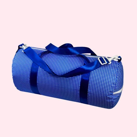 Electric Blue ~WIPEABLE~ Weekend Duffel-Bag-Mint-The Twisted Chandelier