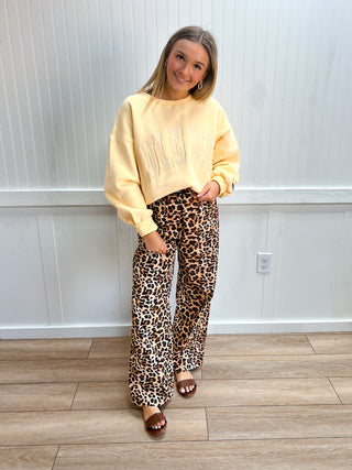 Rory Lulu Mac Sweatshirt - Butter Yellow-Top-Girlie Girl Originals-FD 09/16/26,NewArrival,Tops Collection-The Twisted Chandelier