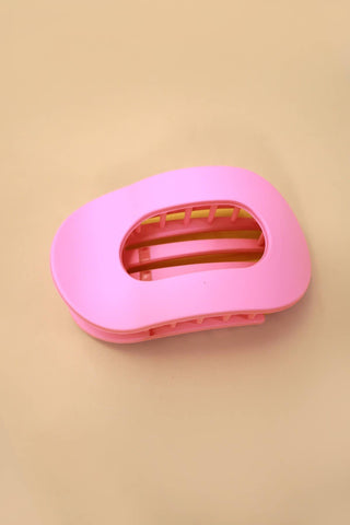 Jumbo Lay Flat Oval Hair Claw Clips Secure Styling-Hair Claws & Clips-JOSSLYN by wall to wall-40H982-The Twisted Chandelier