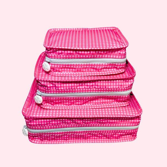 Flamingo ~WIPEABLE~ Stacking Set-Bag-Mint-The Twisted Chandelier