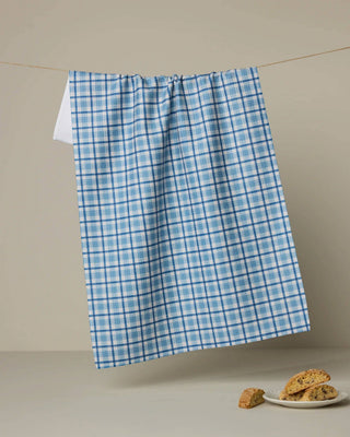 Bluefield Tea Towel-Kitchen Towels-Geometry-The Twisted Chandelier