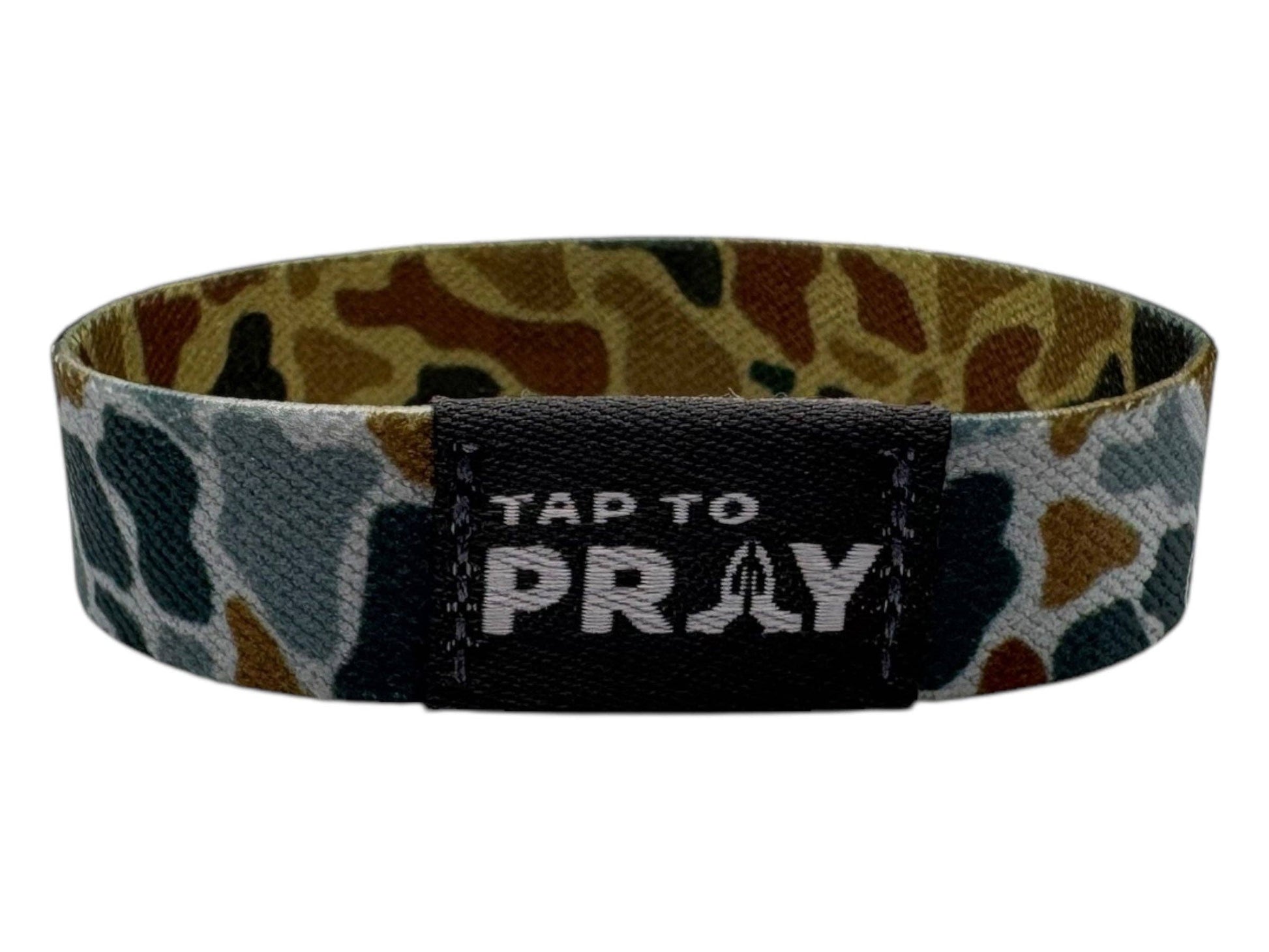 Tap To Pray™ Wristbands - River Rock Camo Sahara and Copper-Versible-The Twisted Chandelier