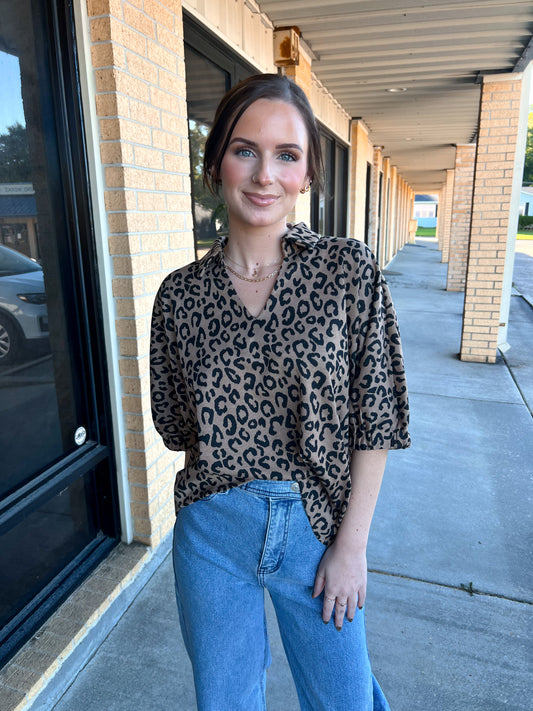 Nyx Drop Shoulder Leopard Top-top-jodifl-08/29/25,Bin B4,FD 08/26/25,G14258-2,OGP 59.99,Tops Collection-The Twisted Chandelier