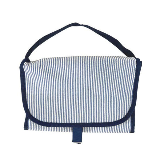 The Hang Around Navy Seersucker | Mint-Bag-Mint-The Twisted Chandelier