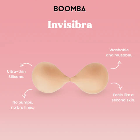 BOOMBA Invisibra | Beige | BOOMBA-Sticky Bra-BOOMBA--The Twisted Chandelier