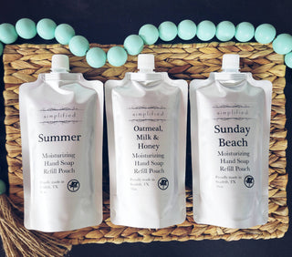Simplified 17 oz Hand Soap Refill Bag-Hand Soap-Simplified Soap-The Twisted Chandelier