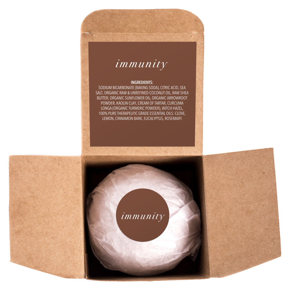 Rowe Casa Bath Bomb | Individual-Rowe Casa Organics-Immunity-The Twisted Chandelier
