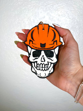 Skeleton with Hard Hat Car Freshie-Southern Creek Wholesale-New Car-The Twisted Chandelier