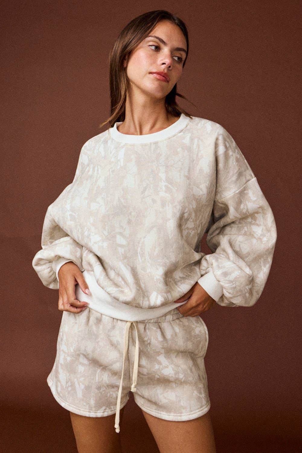 Riley Woodland Camo Crewneck Set-Papermoon-PX50791-The Twisted Chandelier