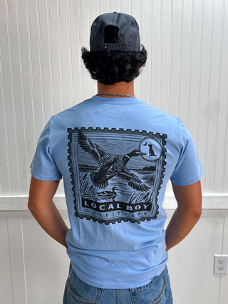 Men's Duck Stamp Short Sleeve Tee-Men's Tops-Local Boy Outfitters-FD 08/04/26,Men's,NewArrival-The Twisted Chandelier