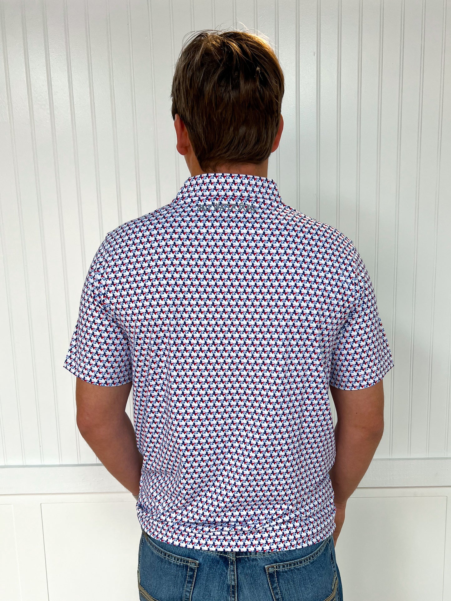 Men's Texas Tailing Polo-SALT WATER SOUL-FD 01/23/26,Men's-The Twisted Chandelier