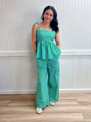 Maren Striped Wide Leg Pants-Pants-ENTRO-bottoms,FD 04/30/26,P30507-The Twisted Chandelier