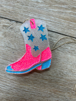 Star Boot Car Freshie-Car Freshie-Southern Creek Wholesale-The Twisted Chandelier