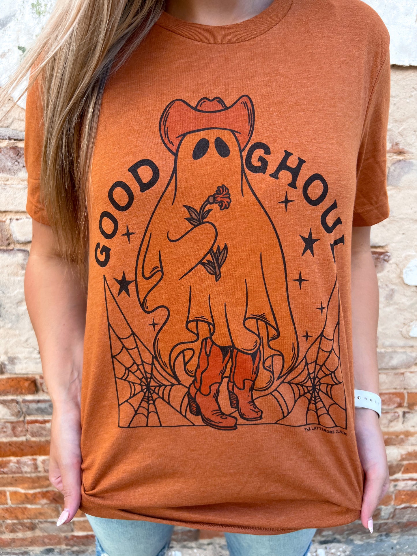 Good Ghoul - Harvest Tee-Top-the lattimore claim-8/8/23, BIN D6, T1-The Twisted Chandelier