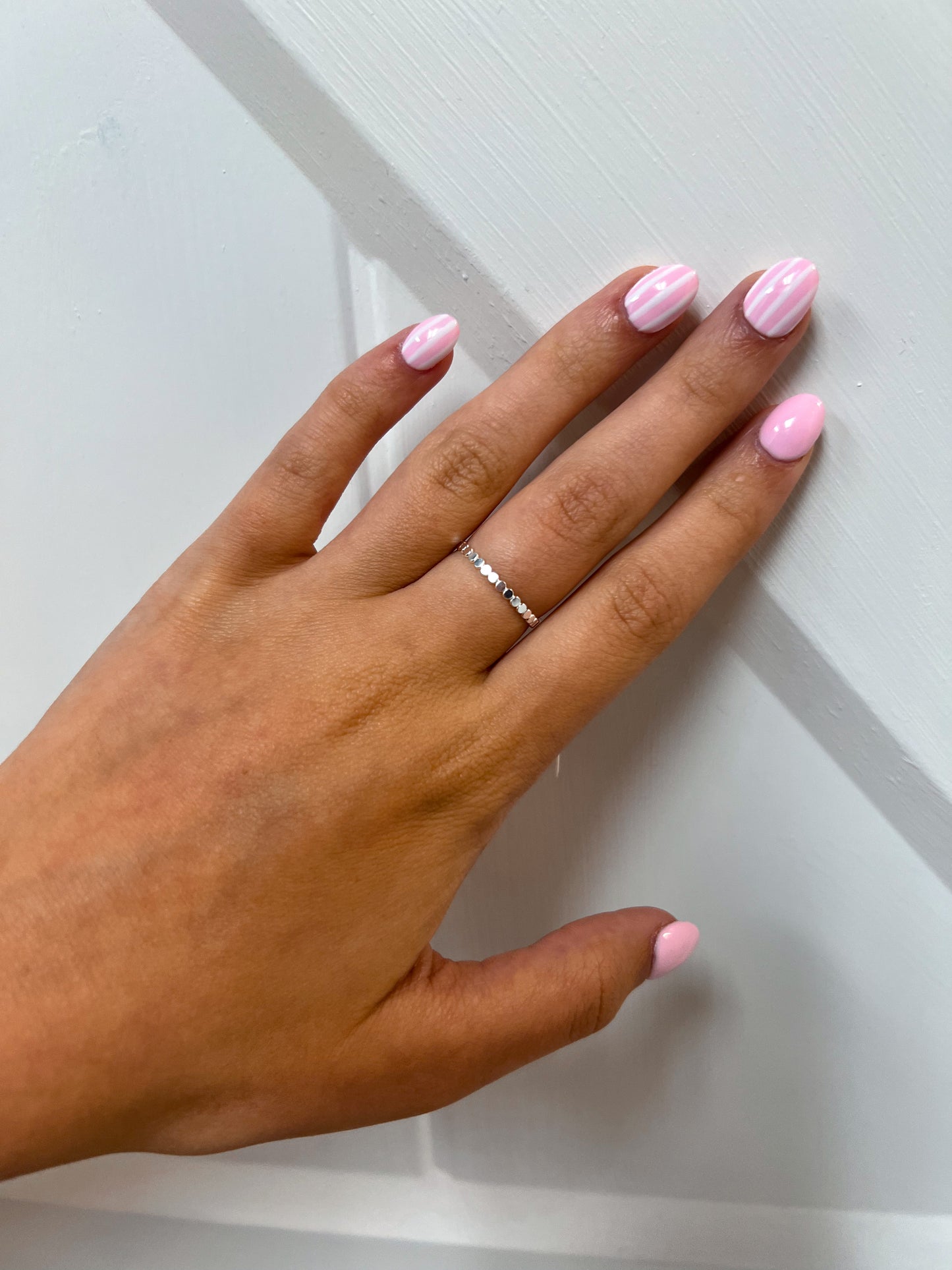 Zadie - Sterling Silver Dot Ring-Oriental Trading Co.-The Twisted Chandelier