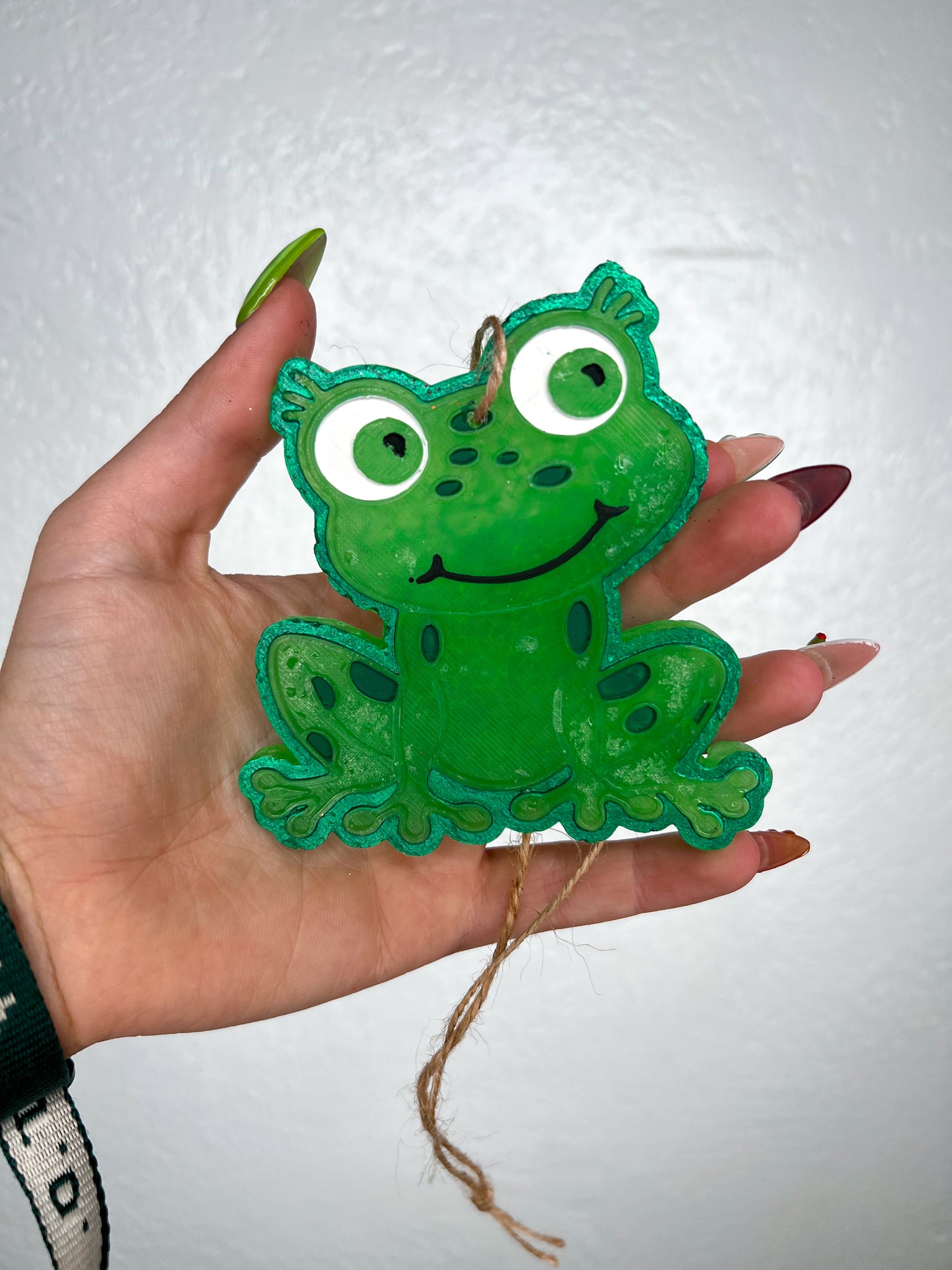 Colorful Frog Car Freshie-Southern Creek Wholesale-Baja Cactus-Green-The Twisted Chandelier