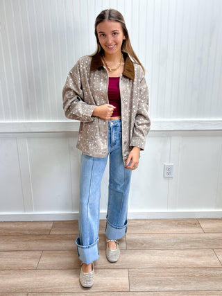 Remi Western Animal Print Jacket