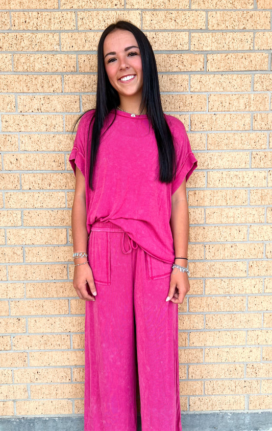 Micah Mineral Washed Ribbed Top-Sewn and Seen-Bin C4,FD 08/19/25,Tops Collection-The Twisted Chandelier