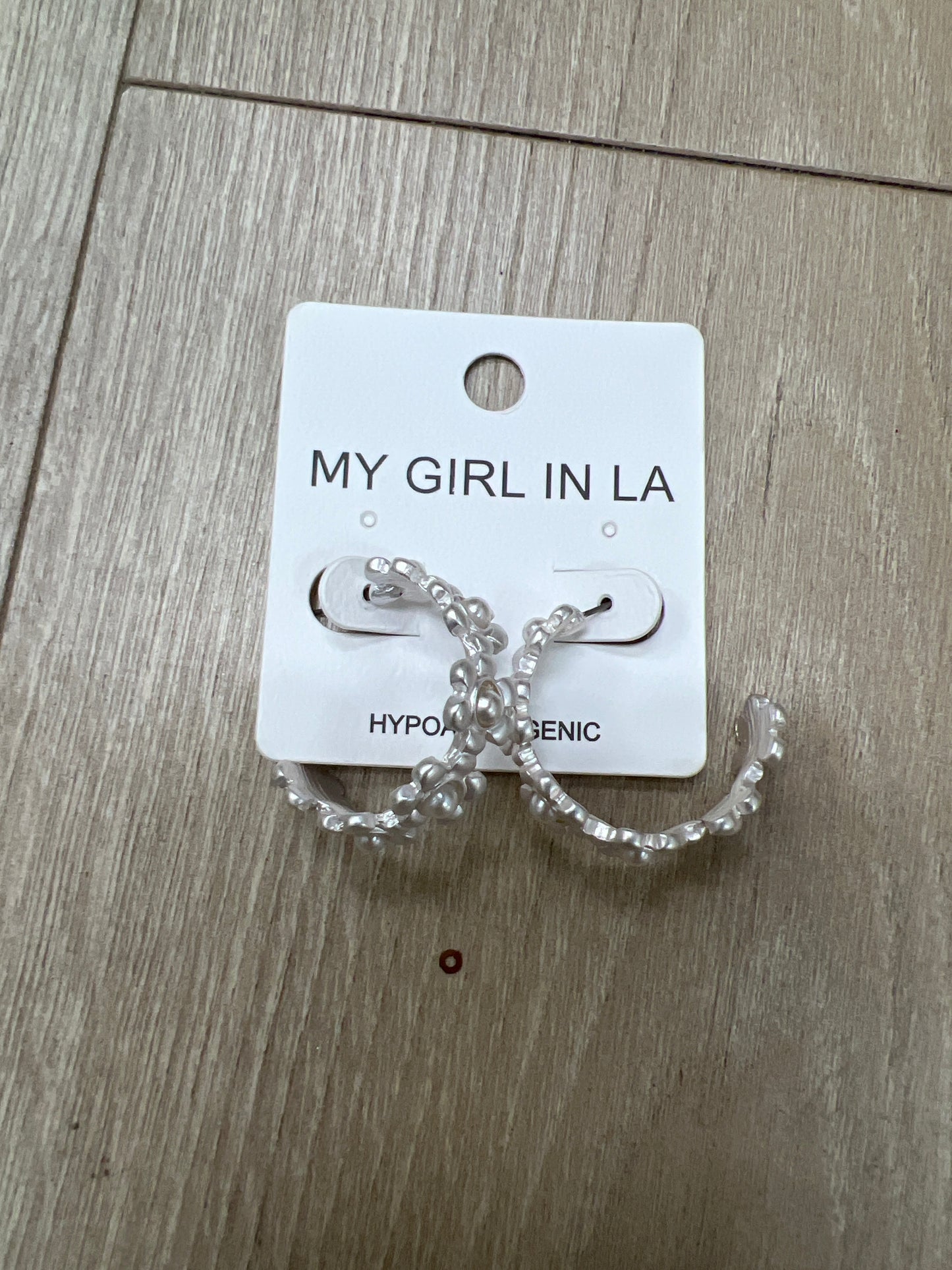 Jesse Earrings - Silver-MY GIRL IN LA-The Twisted Chandelier