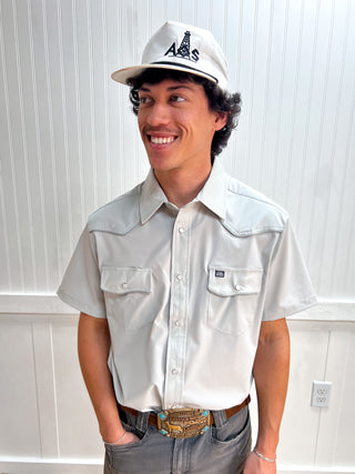 Men's Rio Pearl Snap Shirt-Men's Tops-River Road Clothing Company-FD 03/10/26,Men's-Medium-Pebble-The Twisted Chandelier