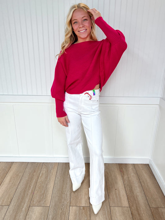 Renn Folded Hem Wide Leg Jeans-Wide Leg Jeans-Vibrant M.i.U-02/27/26,08/28/25,bottoms,FD 03/04/25,OGP 72.95-The Twisted Chandelier
