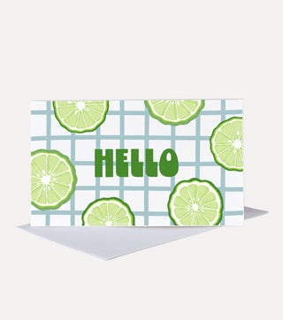 Hello Plaid Mini Card-Gift Card-Elum-The Twisted Chandelier