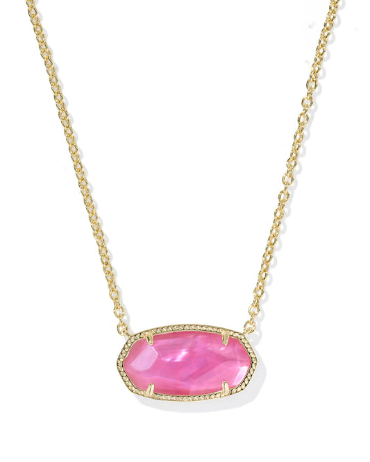 Kendra Scott Elisa Statement Short Pendant Necklace Gold Azalea Illusion-Necklaces-Kendra Scott-N01122GLD-The Twisted Chandelier