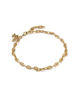 Kendra Scott Parker Knot Anklet Vintage Gold-Anklets-Kendra Scott-A00521VGD-The Twisted Chandelier